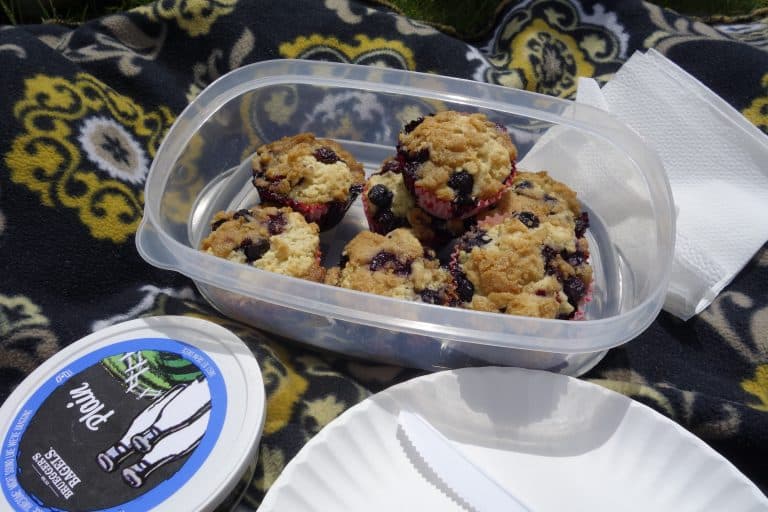 Mother’s Day Blueberry Muffins