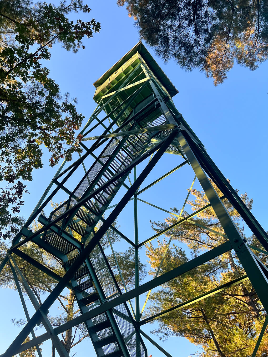 view of orenaug tower in Woodbury Connecticut 