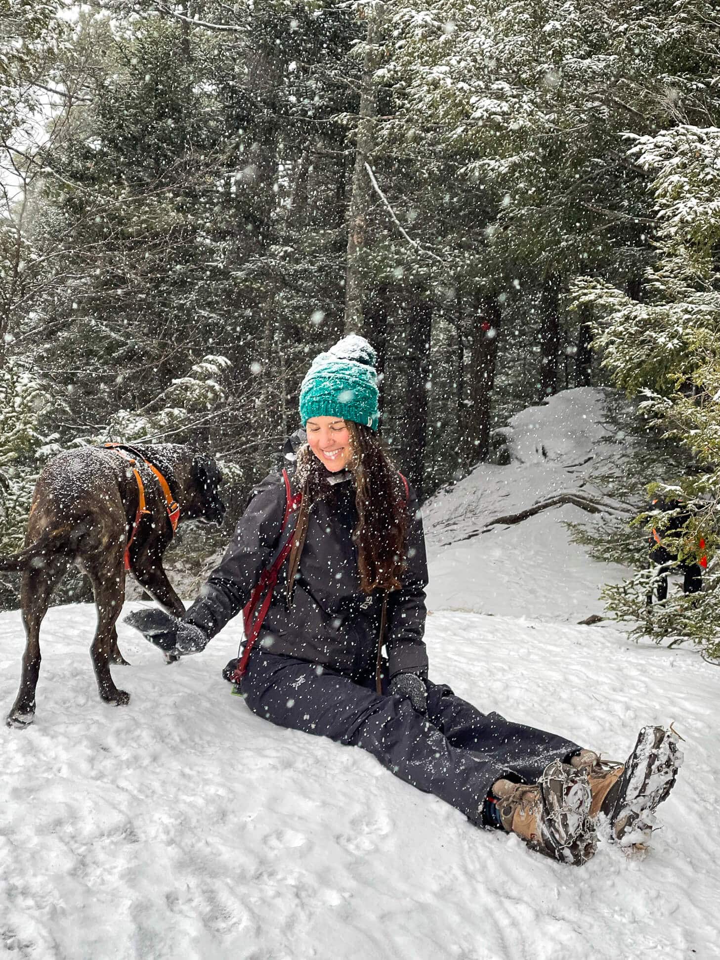women's essentials for hiking in the snow