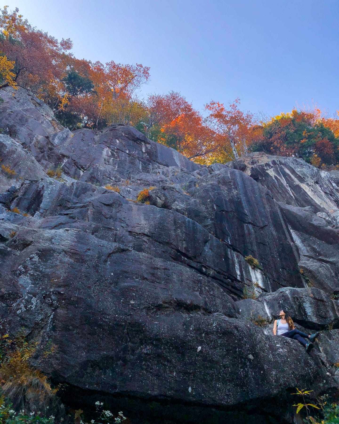 cliffs in New Hampshire