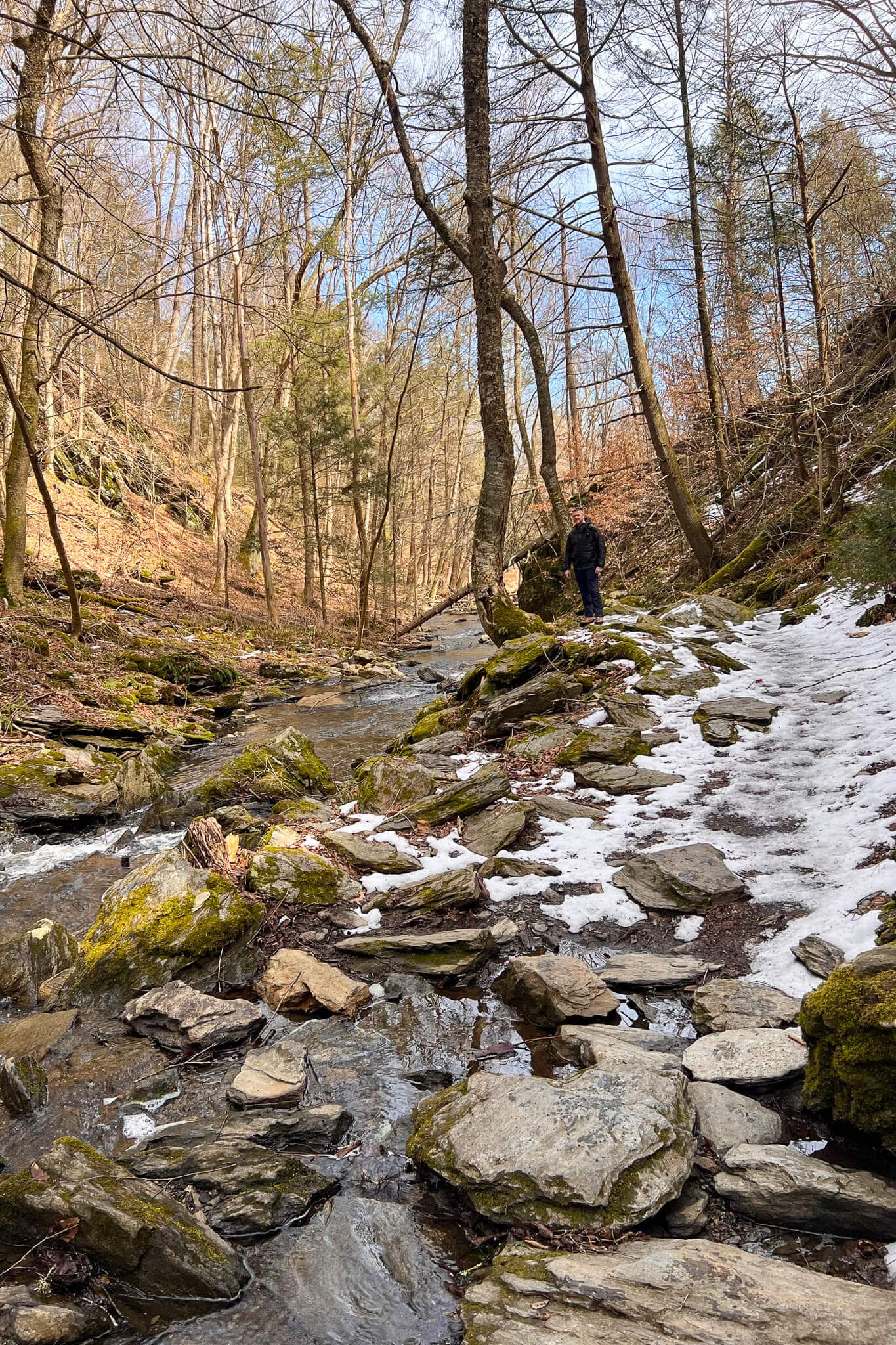 Hike to the Amazing Dover Stone Church Cave in NY