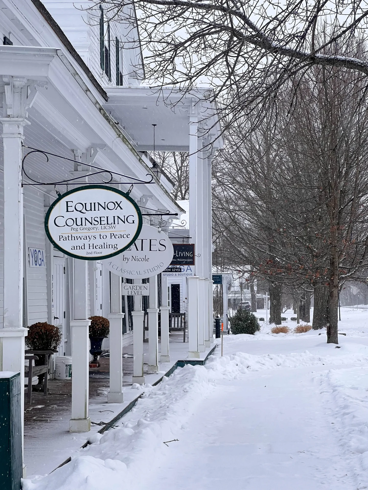 snowy and magical winter new england getaway