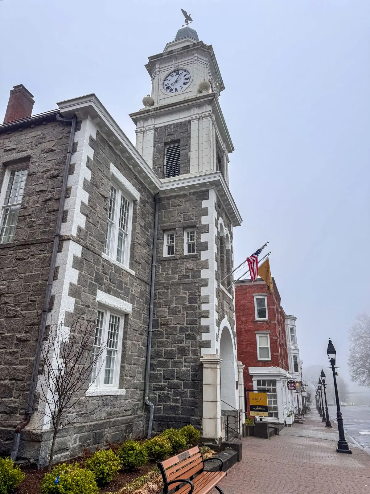 The Abner Hotel in downtown Litchfield, CT.