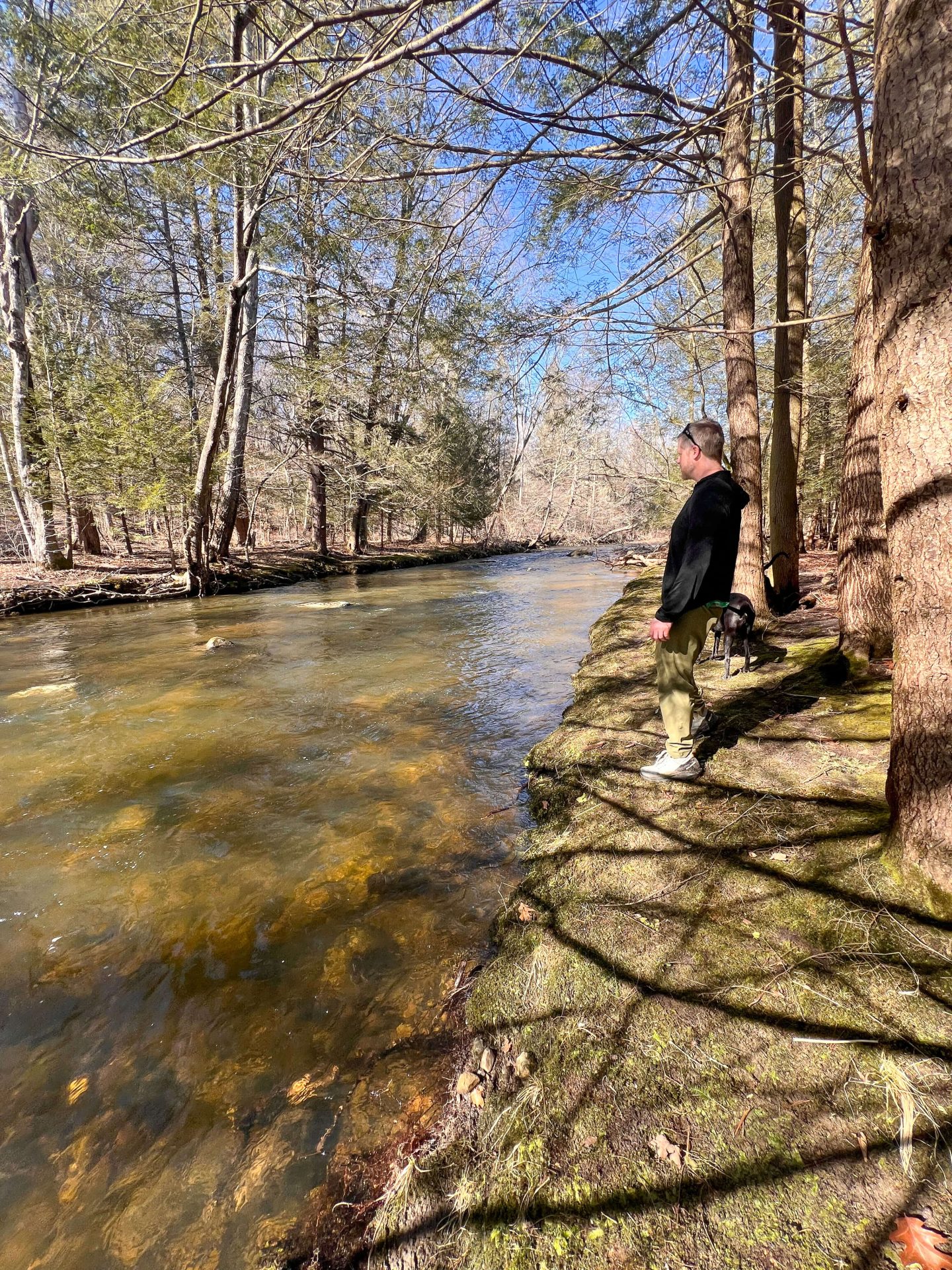 medicine rock loop trail in litchfield connecticut