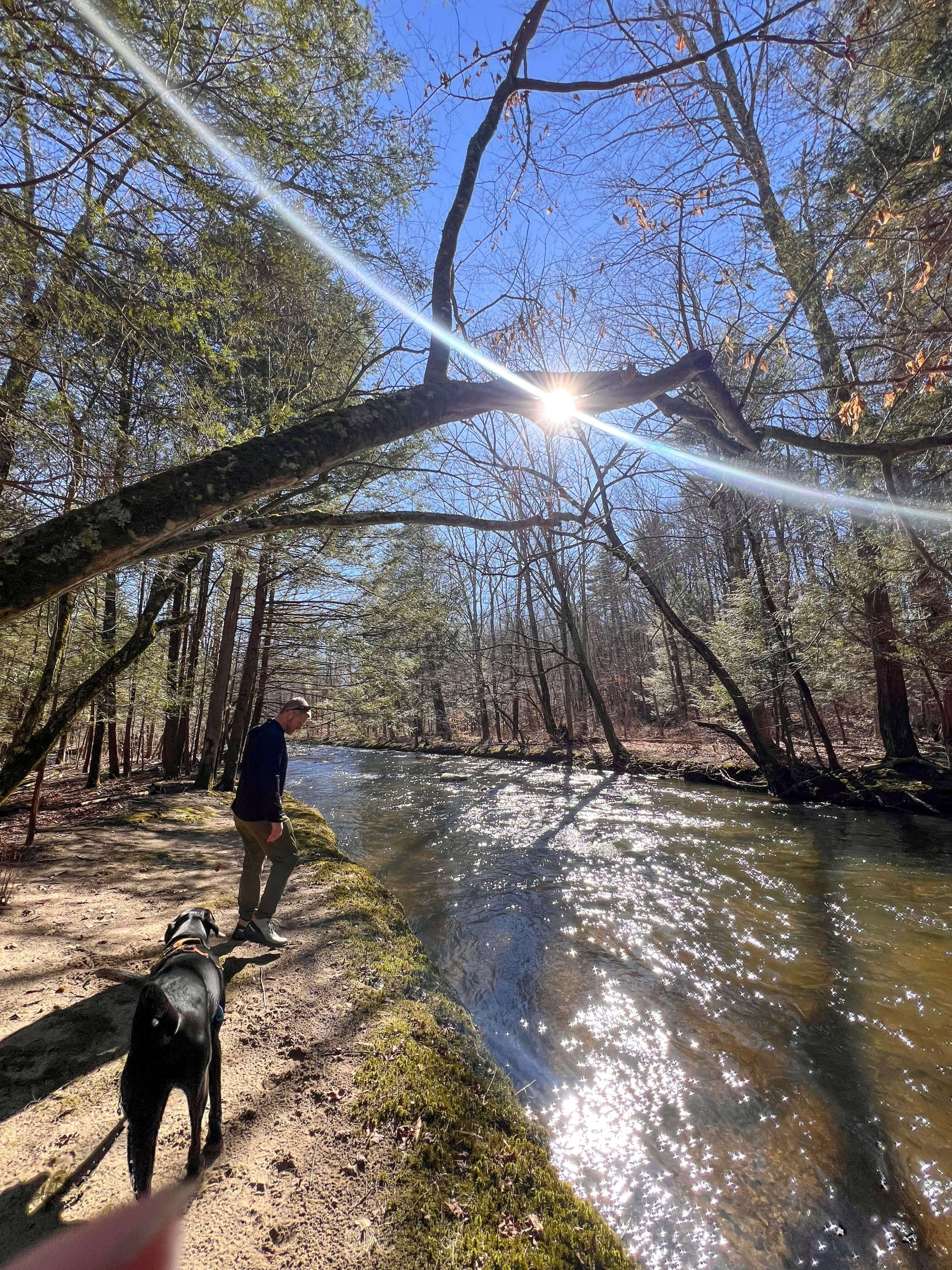 medicine rock loop trail in litchfield connecticut