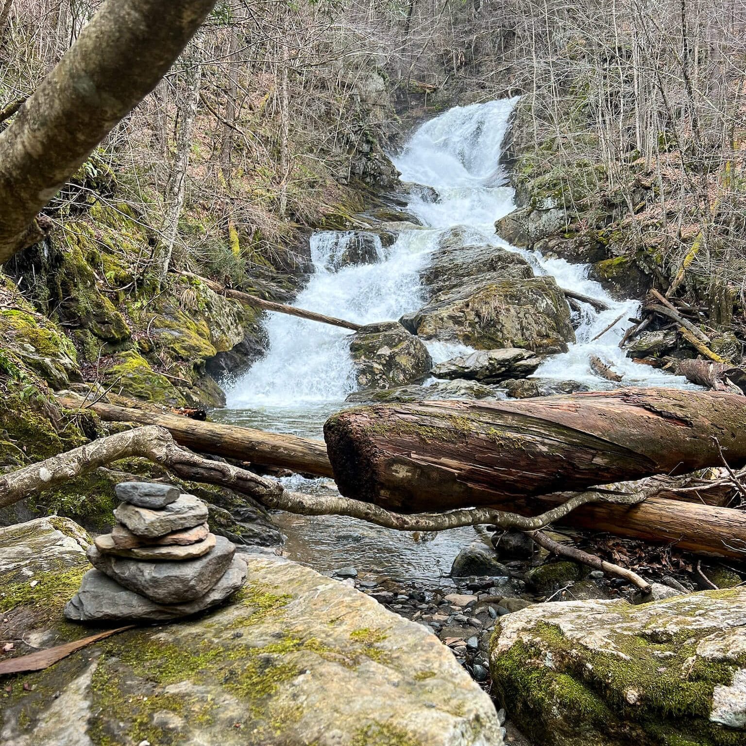 sanderson brook falls waterfall