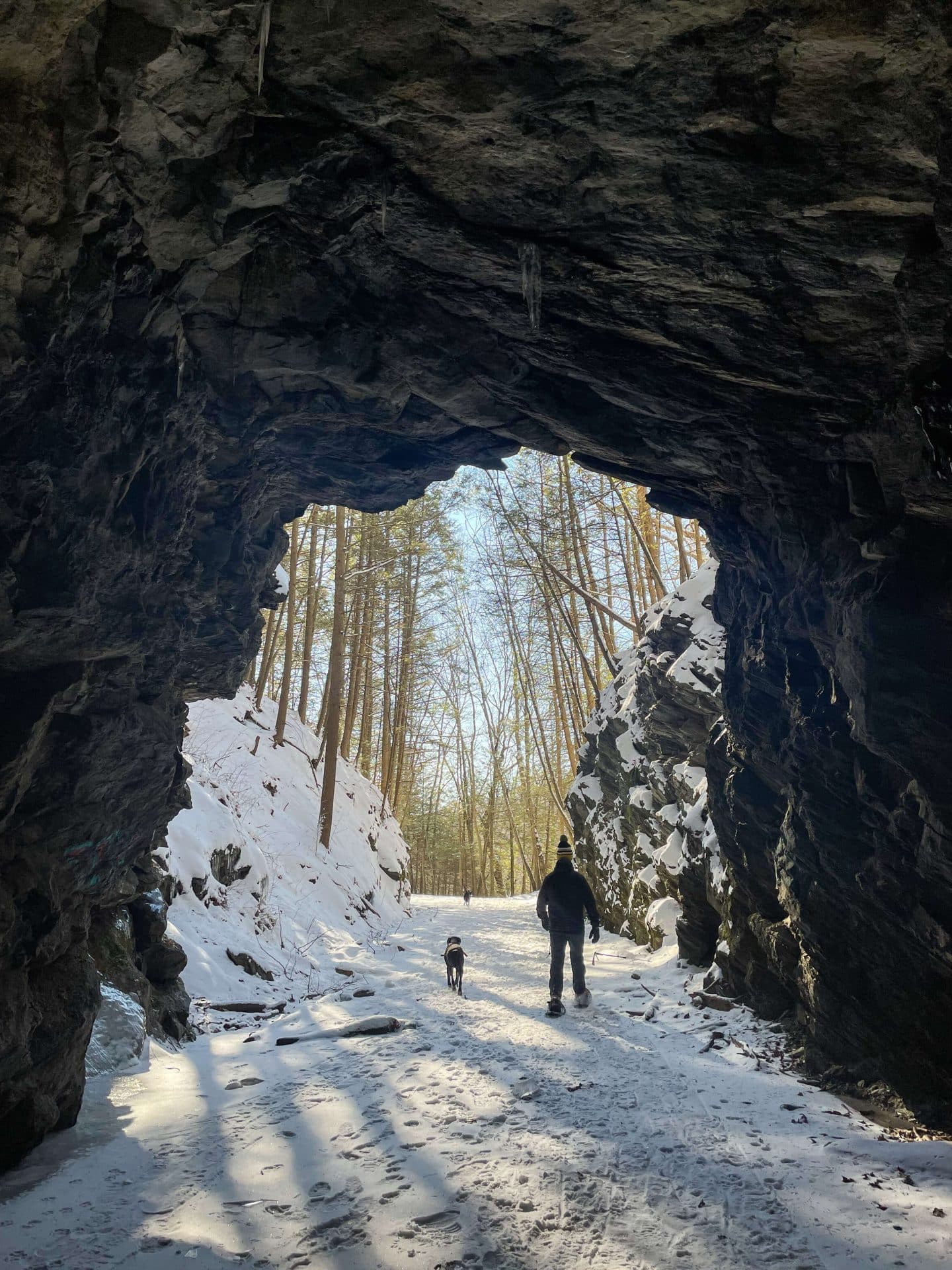 must see steep rock tunnel in Washington depot