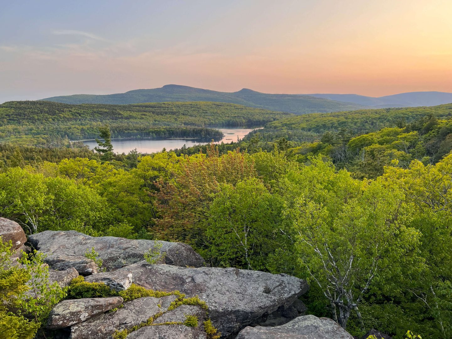 sunset hike tannersville