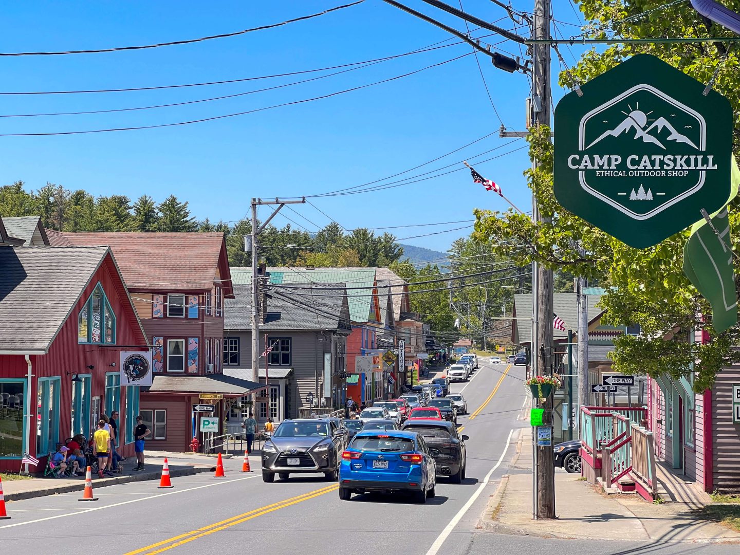 downtown main street shops in tannersville new york