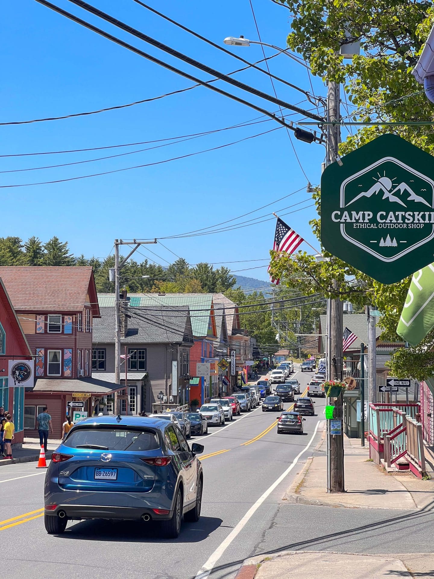 downtown main street shops in tannersville new york