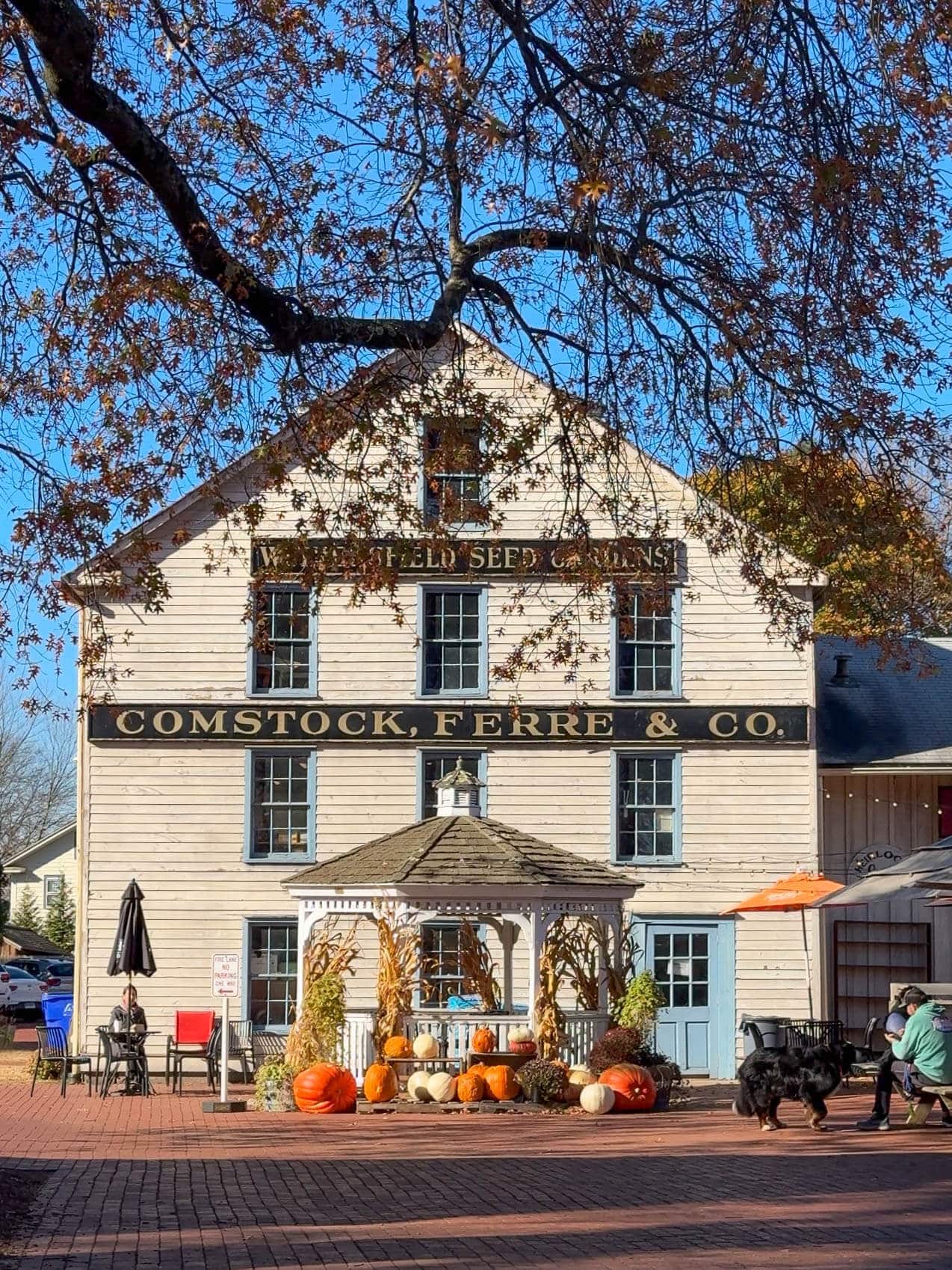 outside of heirloom market in wethersfield connecticut