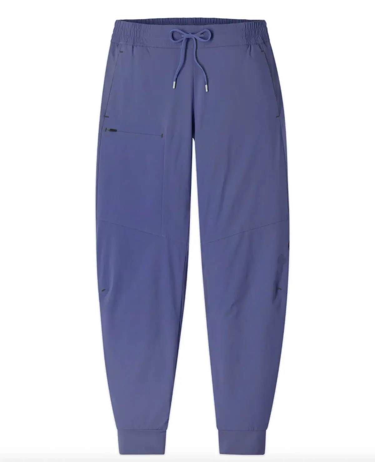 winter hiking jogger pants in a light purple by Stio.